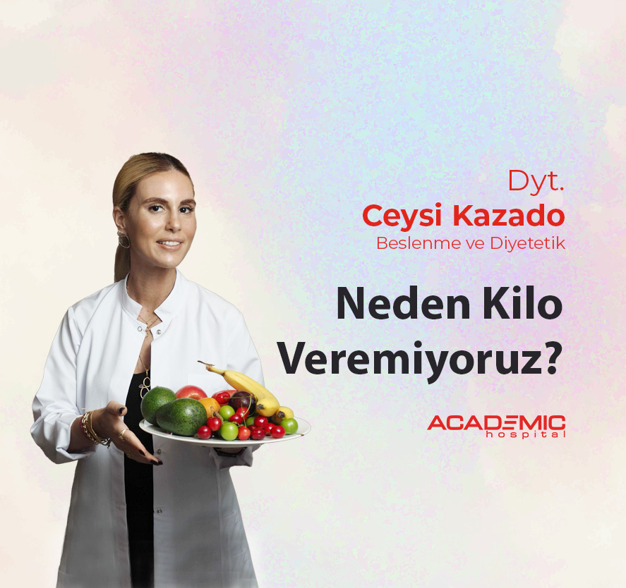 Dyt. Ceysi Kazado Ekotürk kanalında yayınlanan Açık Sorular programında anlattı. Neden kilo veremiyoruz? Metabolizma hızımızın kilo verme üzerine etkileri nelerdir?