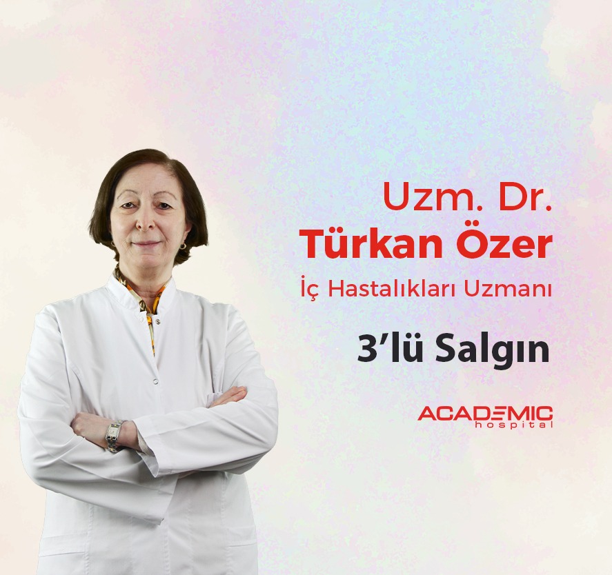 Dahiliye Uzmanı Dr. Türkan Özer Influenza, RSV ve Covid-19 Hakkında detaylı bilgiler veriyor.
