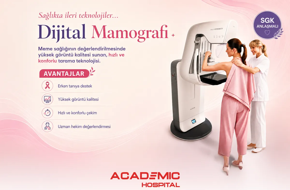 Mamografi ile Meme Sağlığında Erken Tanı ve Düzenli Takip.