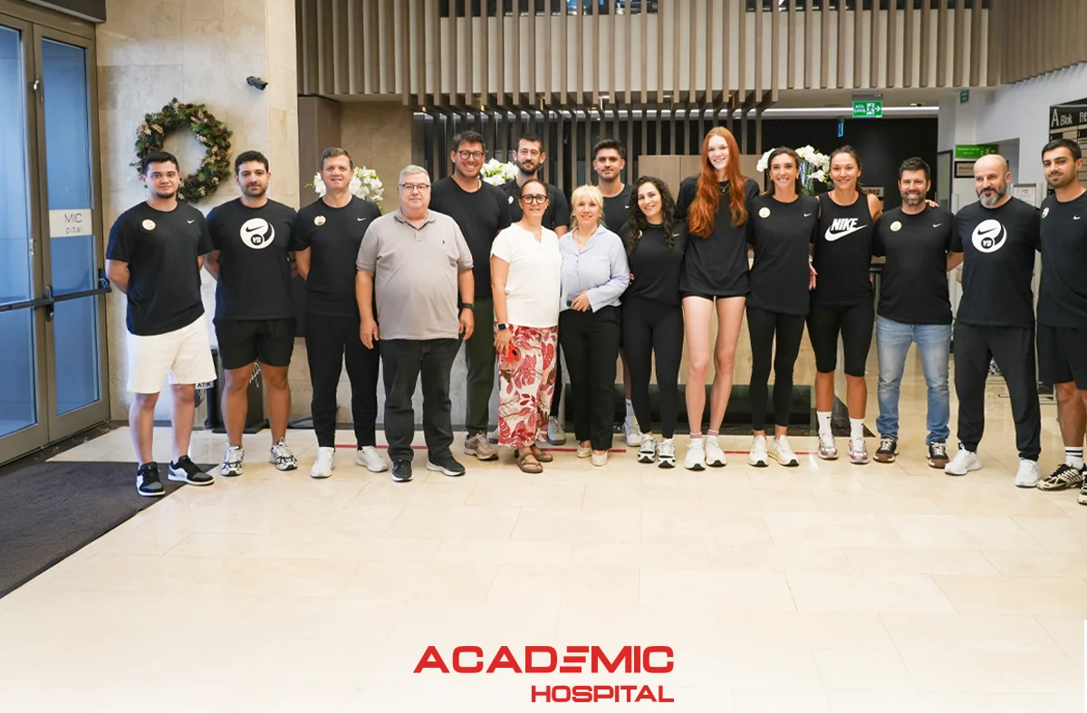 8 sezondur Resmi Sağlık Sponsoru olduğumuz VakıfBank Spor Kulübü sporcularının sezonun ilk sağlık kontrollerini gerçekleştirdik.